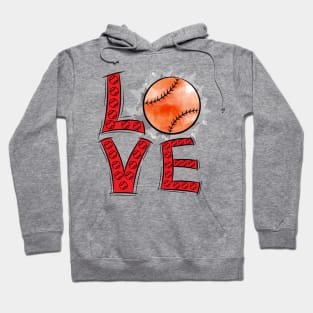 Baseball love Hoodie